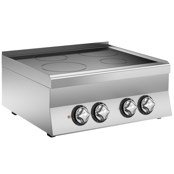 COCINA ELÉ. VITRO 4 ZONAS POTEN. TOP