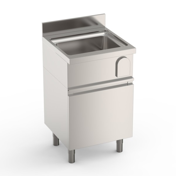 HANDWASHBECKEN AUF SCHRANK L. 500