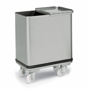 TRÉMIE À CHARIOT AVEC COUVERCLE