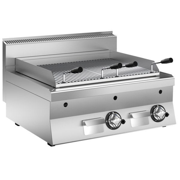 BARABCOA PIEDRAS VOLC. PARR. INOX TOP