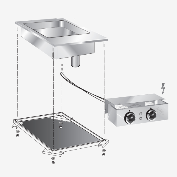 COCEDOR MULTIFUNCIÓN ELÉ. DROP-IN BOX