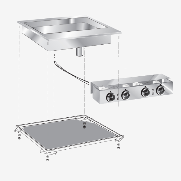 COCEDOR MULTIFUNCIÓN ELÉ. DROP-IN BOX