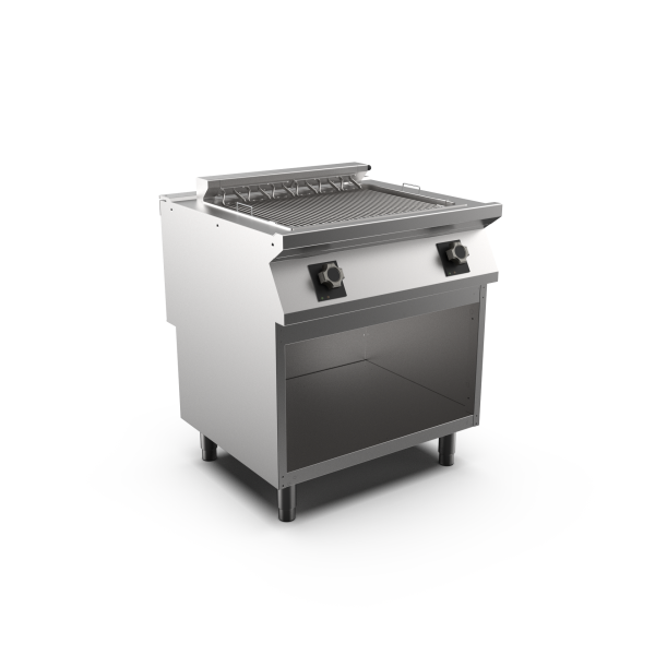 GRILL ÉLECTRIQUE SUR PLACARD OUVERT