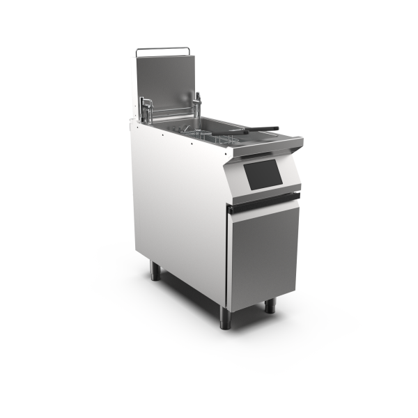 FRITEUSE GAZ 1 CUVE 23 LT. SOUL.AUT.
